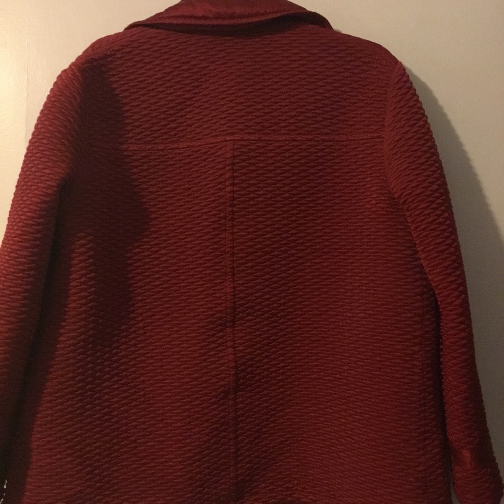Red lined jacket - Picture 4 of 5